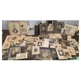Box interesting vintage photos, 2 books, incl a