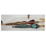 2 Vintage Umbrellas, Some Fade To Color