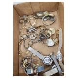 Wristwatches parts and pieces etc