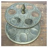 Brass pipe stand