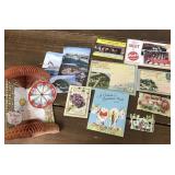 Postcards, greeting cards, etc