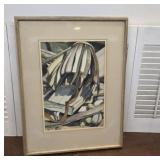 1966 Suzy Olson watercolor