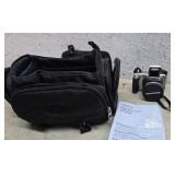 Olympus digital camera with bag