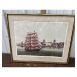 ALEX PACHLER Artist signed and numbered ï¿½sailing