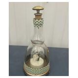 Vintage Dancing Wedding Couple Musical Bottle