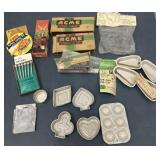 Vintage Turkey lacing, potato spears, ice treat