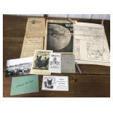 1114Ephemra- Newspaper, map, pamphlets etc