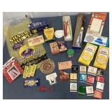 Lot of vintage treasures - matches, kettle