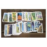 Coffee/tea cards- trees of North America, space