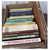 Box Gun and hunting books - Deer, Turkey, Grouse