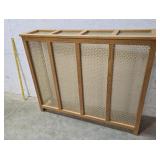 Oak radiator cover 49"11"40"