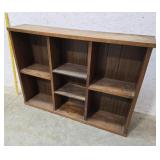 Open wood shelf 45"9"33"