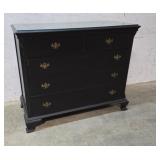 2 Over 3 Dresser With Glass Top 44"20"37"