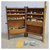Sewing caddy with contents