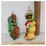 2 Christopher Radko Christmas ornaments