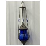 Moroccan style hanging candle holder