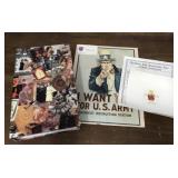 1116US Army poster, Barney Rubble numbered print,