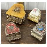 4 Piano Music Boxes