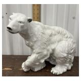 Royal Dux Porcelain polar bear