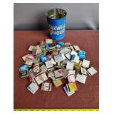 Vtg Matches-Maxwell House can
