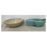 2 pcs pottery - Sunkist VanNuys & Frankoma
