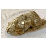Marble? Big cat figure