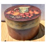 Huge Hand Painted Artist Signed Pantry Box.
