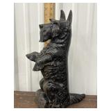 Cast iron Scotty dog door stop