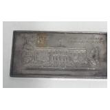 .999 silver bar - The White House