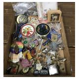Pins, beads etc