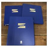 Mint Commemorative Stamps- 3 binders *photos show