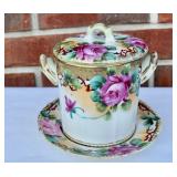 Nippon Condensed Milk Jar with Underplate