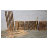 Stamped tin ceiling metallic copper powder coat