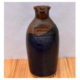 Heavy Salt Glaze Ruffle Rim Jug. Can