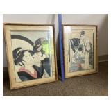 2 Japanese woodblock? Prints