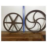 Two Iron Pulleyï¿½s