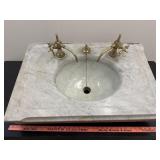 Marble sink