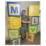 HUGE Kids Wood Blocks