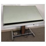 Davis Drafting Table 60/40 adj height - AS IS