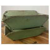 Nestier Double Handel Metal Bins