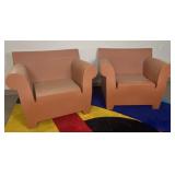 Philippe Starch Kartell Bubble Club Chairs/Two