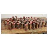 Box of Wooden Spools