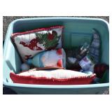 Tote of Gnome Themed Holiday Items