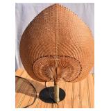 Ingo Maurer Style Uchiwa Fan Table Lamp