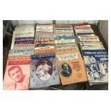 Sheet music- assorted, not all photographed *all