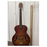 Silvertone archtop acoustic guitar