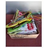 Vintage linen tablecloths etc- stains