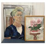 Rita Williams (local artist) - 2 paintings