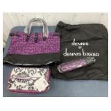 NEW Dennis by Dennis Basso purse with matching