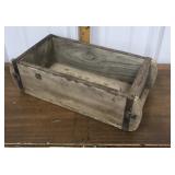 Early wood mold w/ letters